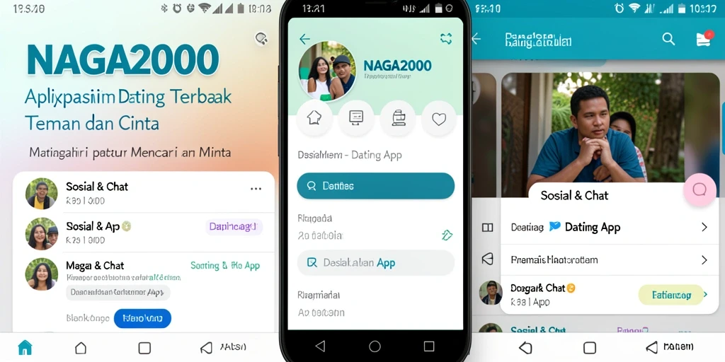 Tampilan antarmuka NAGA2000 yang modern dan ramah pengguna.