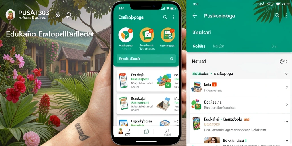 Antarmuka PUSAT303 yang intuitif dan informatif.